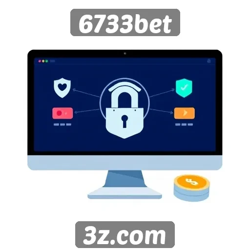 Recursos de segurança no site 6733bet